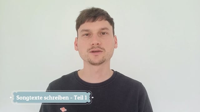 Songtexte schreiben