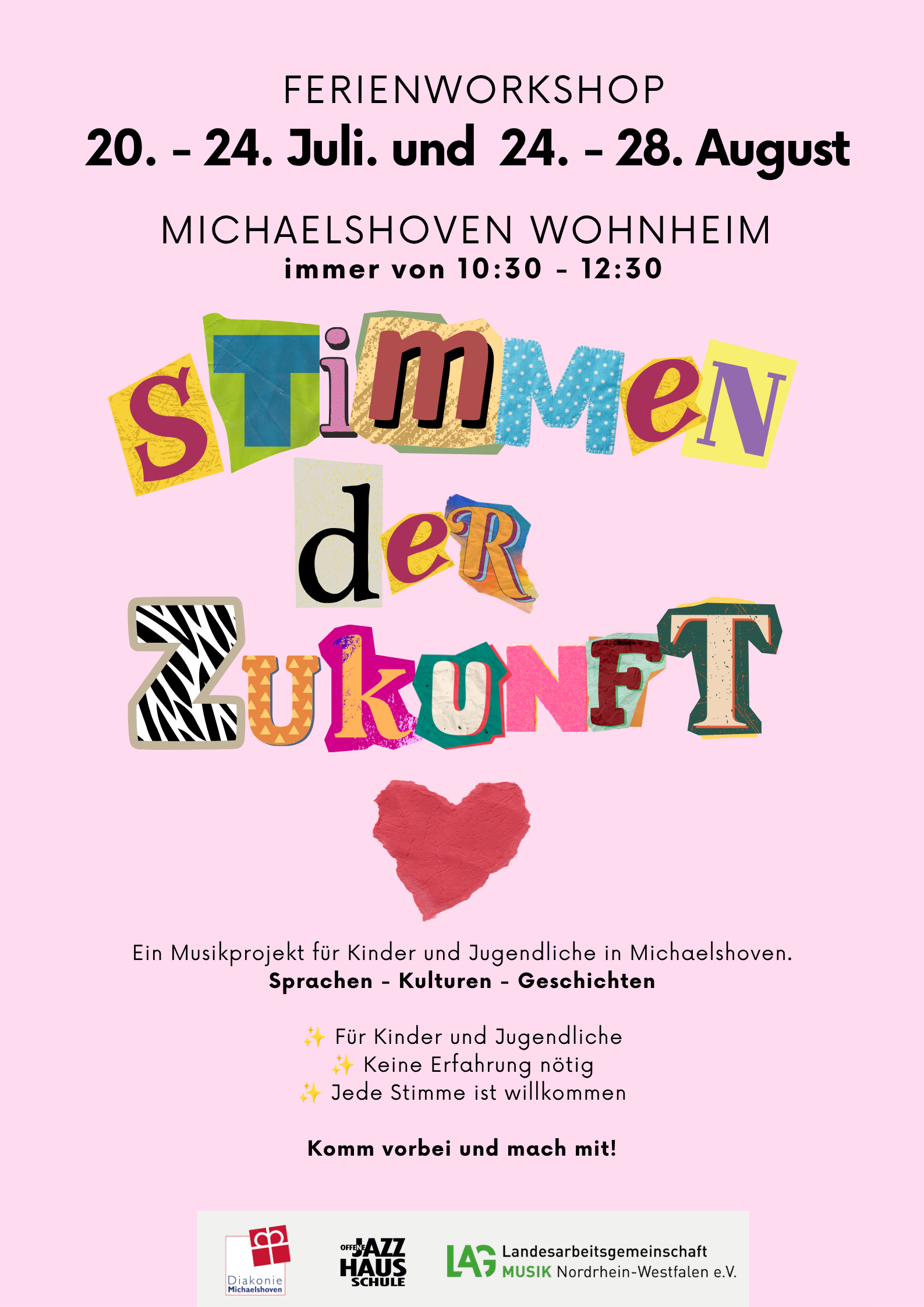 26 Stimmen der Zukunft Plakat